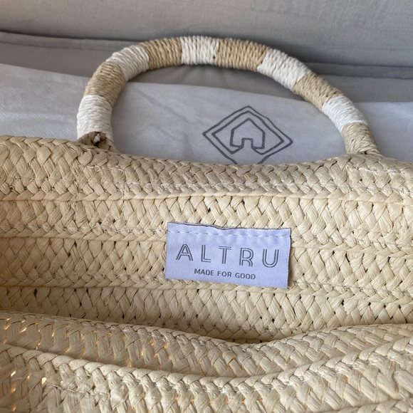 Altru women’s Straw tote bag - Picture 3 of 4